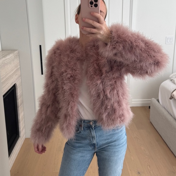 BNWT Lamarque Deora Feather Jacket - Picture 4 of 9